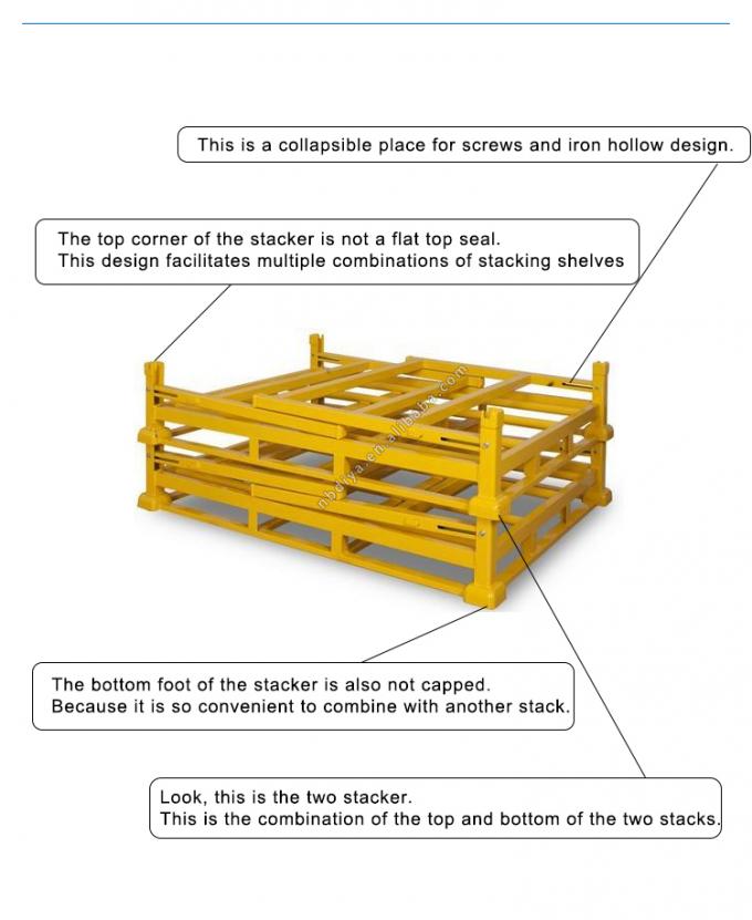 metal stacking shelves
