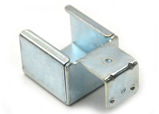 Zin Plating Metal Roller Track Hardware Mounting Bracket For Joint
