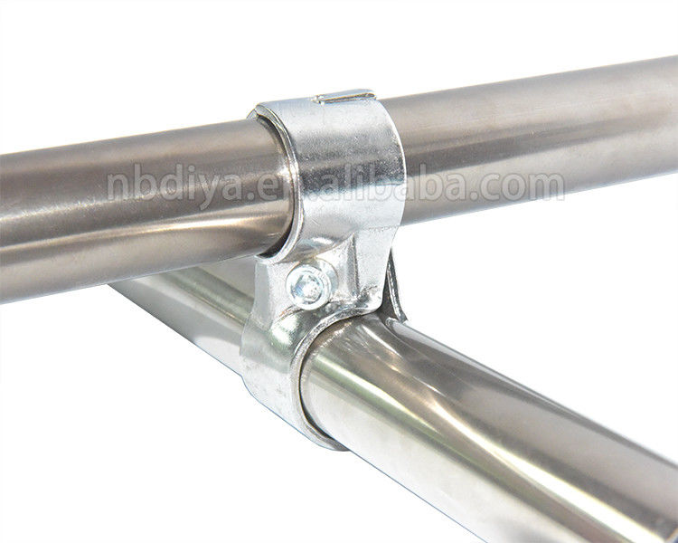 Chromed Pipe Joint System Metal Material Small Size Simple Assemble OEM