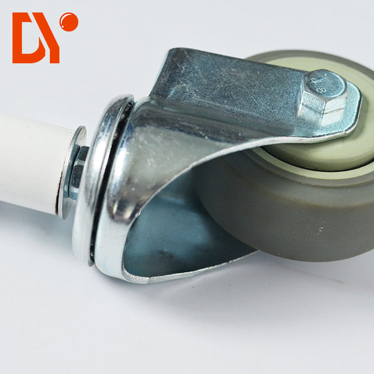 5 Inch Heavy Duty Locking Casters , Polyurethane Heavy Duty Industrial