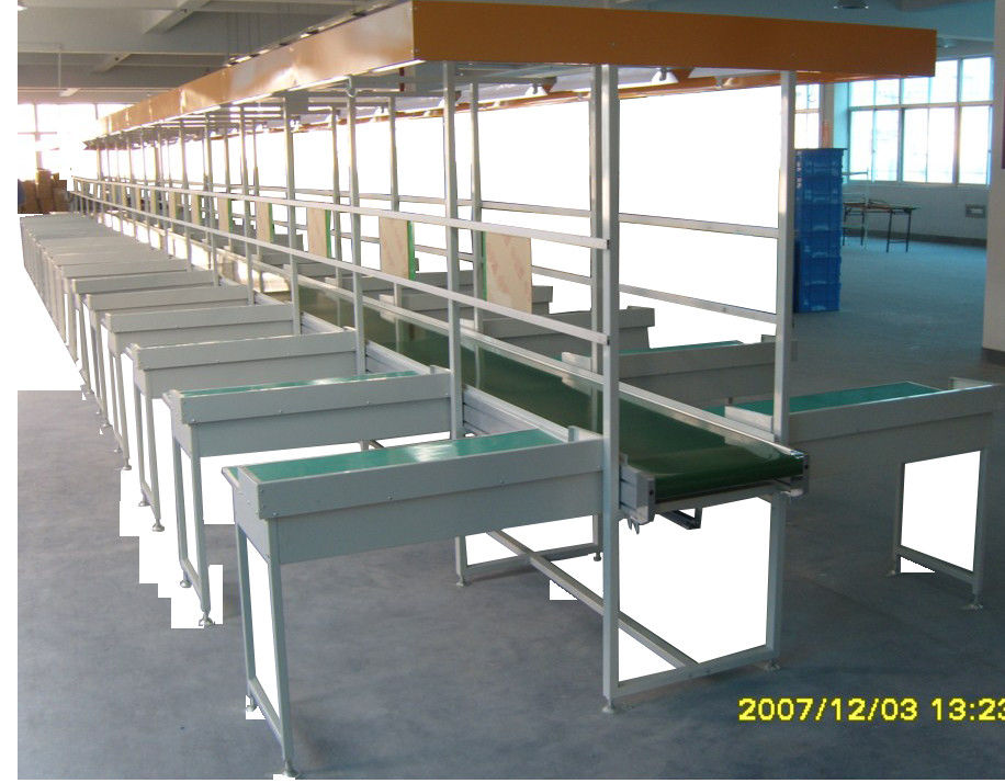 flexible lean production line automatic type green color flexible production