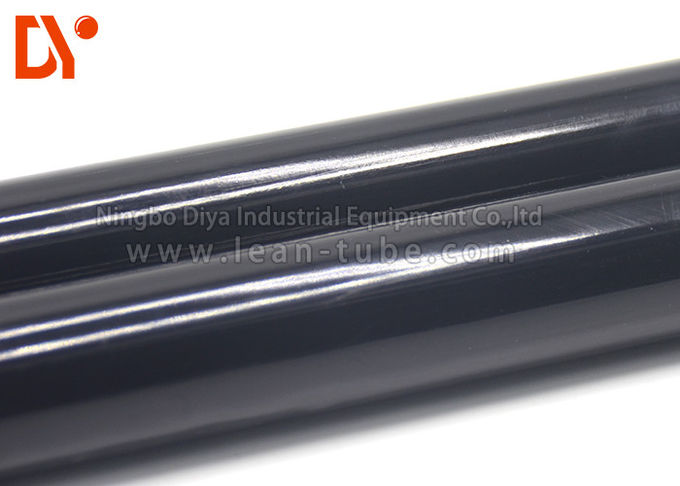 PE Surface Plastic Coated Steel Tube Recycling Red Color 4 Meter Length