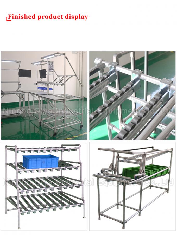 Industrial Plastic Roller Track Cold Welded White / Yellow Color For