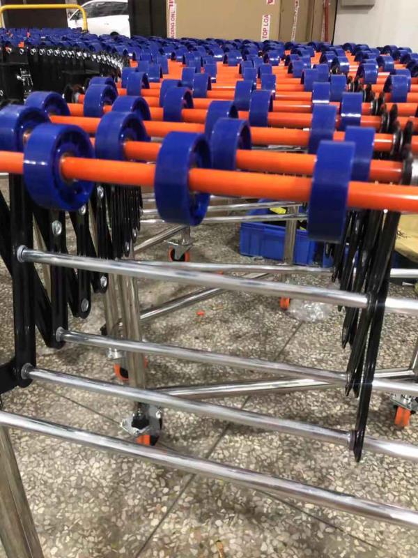 Customizable Flexible Gravity Conveyor Abs Plastic Roller