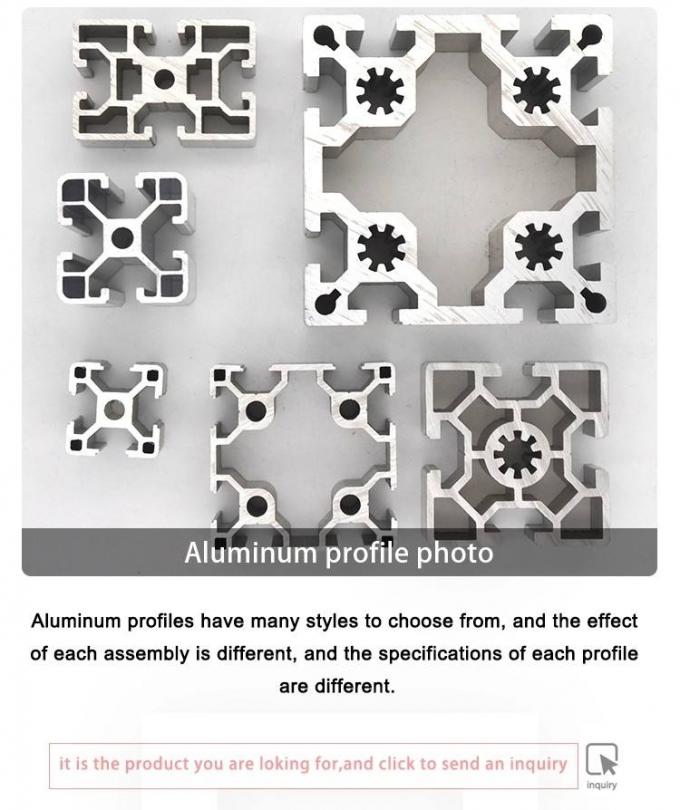 Aluminum Bracket 20x20 Radiused Angle Profile 2020 2040 V-slot 1