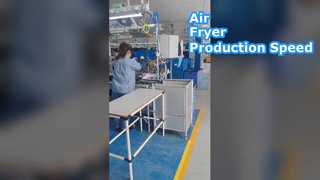 Air fryer lean manufacturing solutions