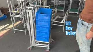 Material lifting trolley