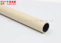 Round Beige Stainless Steel 201 Lean Pipe For Industries