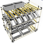 Industrial Roller Track Flow Rail ABS Plastic WheelsFor Warehouse Shelf Rack System