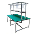 ESD Assembly Line Movable Adjustable Heavy Duty Workbench For Workshop