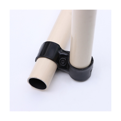 HJ-6 Lean Tube Metal Fittings Black SPCC For Lean Pipe System
