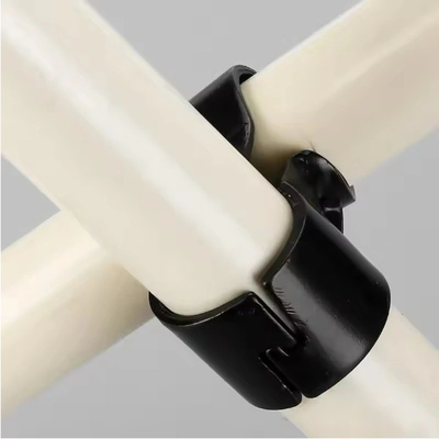 HJ-6 Lean Tube Metal Fittings Black SPCC For Lean Pipe System