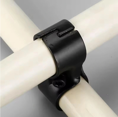 HJ-6 Lean Tube Metal Fittings Black SPCC For Lean Pipe System