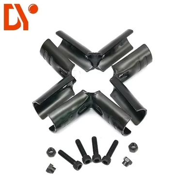 HJ-5  Black Electrophoresis 28mm Lean Pipe Connector