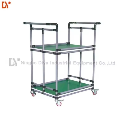 Good Quality Black Double Metal Joint For Lean Pipe Workbench