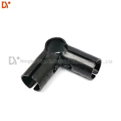 Hight Quality 90 Angle Metal Joint Pipe Rack System  Connectors For Pipe Rack System