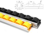 Sheet Metal Sliding Roller Track Aluminum Material For Pipe Rack System