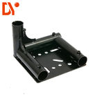 Moving Equipment Caster Base Anti - Rust Black Color Steel Plate Extrusion