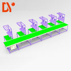 Automated Flexible Lean Production Line With Double Face Conveyor Belt