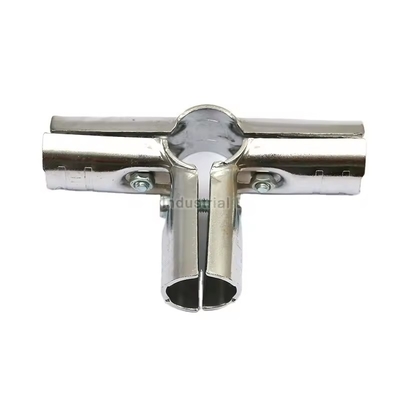Metal Pipe Joints Lean Tube Pipe Connector Fitting For 28mm