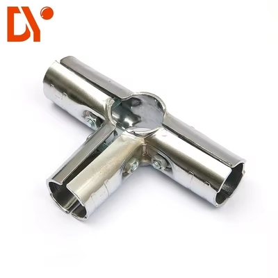 Metal Pipe Joints Lean Tube Pipe Connector Fitting For 28mm