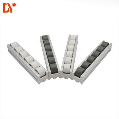 Wholesale Aluminum Roller Track For Pipe Rack System Flow Rail / Racking System/ Flow Roller Fluent strip Track