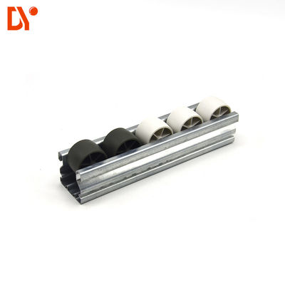 Wholesale Aluminum Roller Track For Pipe Rack System Flow Rail / Racking System/ Flow Roller Fluent strip Track