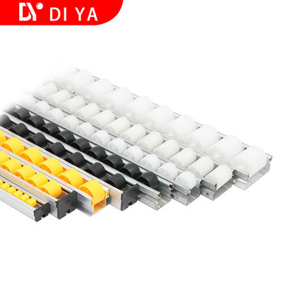 Wholesale Aluminum Roller Track For Pipe Rack System Flow Rail / Racking System/ Flow Roller Fluent strip Track