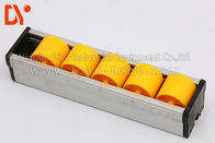 Cold Welded Plastic Roller Track Steel Plate Extrusion For Pipe Rack System