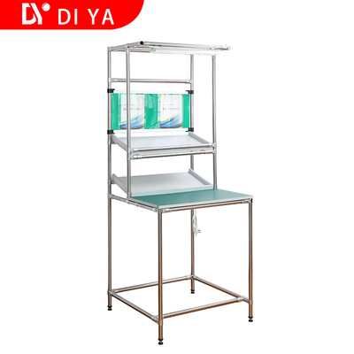 Stainless Steel Tube Workbench Industrial Lean Tube Worktable