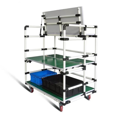 High Quality Lean Pipe Tube Flexible Pipe For Factory Workbench Shelf Production Line And Trolley Cart