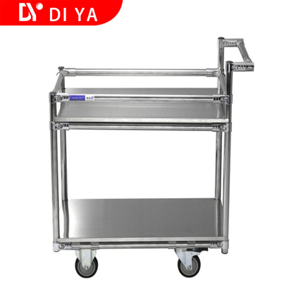 Strong Lean Pipe Stainless Steel Pipe SUS201/ SUS304 Lean Tube For Workbench Factory Table Trolley Cart