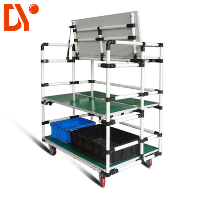 Lean Pipe Tube For Factory Workbench Trolley Carts