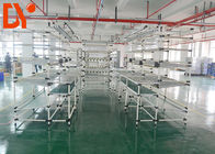 Electric Power Automated Assembly Line , Flexible Production Line For Workshop