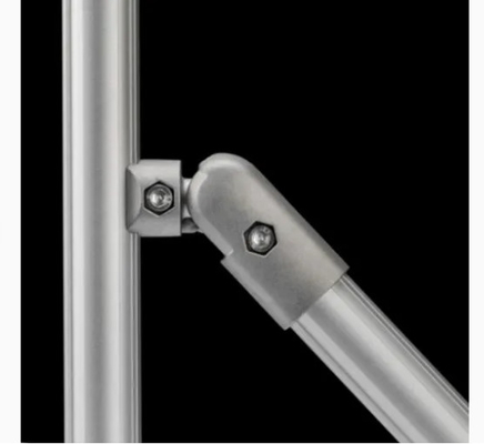 Free Aluminum Pipe Connector with Screw for Roller Track System