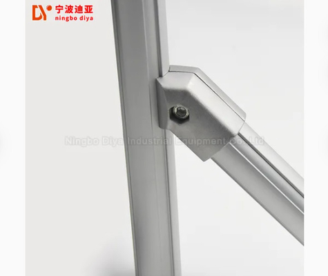 45 Degree Outer Type Aluminum lean Tube Connector for pipe System