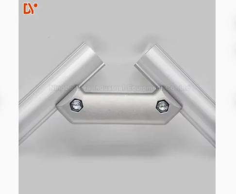 Double Sided 45 Degree Reinforced Od28mm ISO Aluminum Pipe Joint