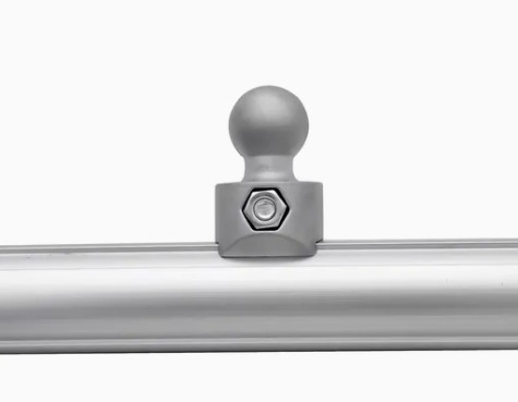 Aluminium Lean Pipes Tubes Connectors Joints Flexible Elbow Pipe Fittings