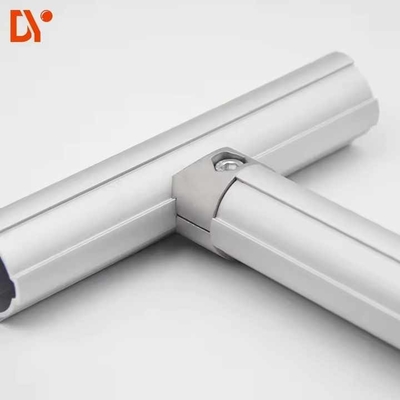 OD28mm aluminum lean pipe Connector for pipe system