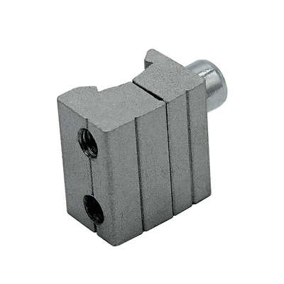 Lightweight Silver Aluminum Lean Pipe Joint Streamline Assembly Process