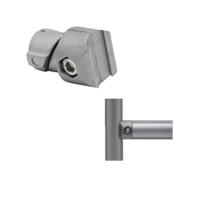 Aluminum Lean Pipe Inner Connector Of 1.2mm General Frame