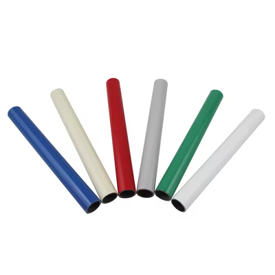 PE Coated Colorful Lean Pipe Ivory 28mm Lean Tube