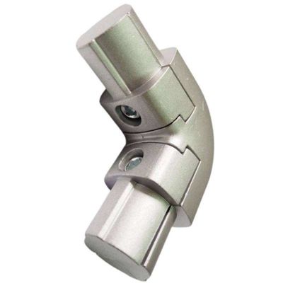 Round Elbow Connector Third Generation Lean Tube Fitting Aluminum 90 Degree Fixed Inner Joint
