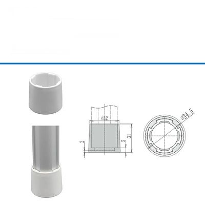 Third Generation Lean Pipe Foot Support Aluminum Tube Foot Cover Plastic Foot Bush