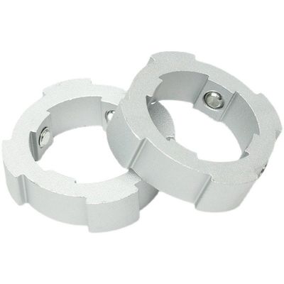 DYE28-03 6005 T6 Aluminum Tube Fittings Lean Pipe Slider Horizontal Located Ring Slider Fixed Positioner