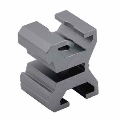 DYE28-05 Third Generation Aluminum Lean Tube Joint Elastic Connector for Frame Board Fixing / Fittings Installation