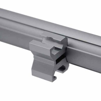 DYE28-05 Third Generation Aluminum Lean Tube Joint Elastic Connector for Frame Board Fixing / Fittings Installation