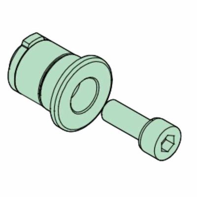 DYE28-09 OD 28mm Lean Pipe Accessory Lean Tube End Cap Aluminum Round Tubing Metal Plug