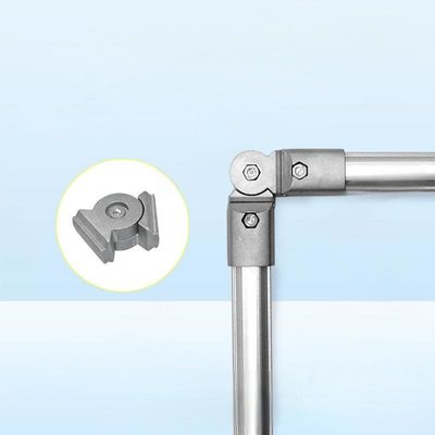 DYE28-10 Factory Wholesale Steel Tube Aluminum OD 28mm Lean Pipe Angle Joint