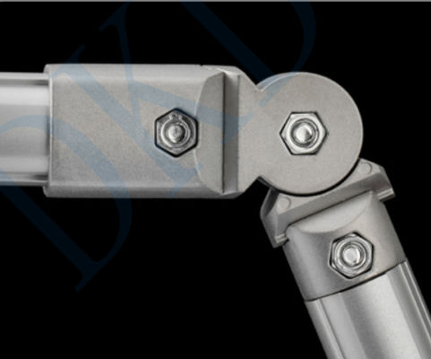 DYE28-10 Steel Tube Aluminum OD 28mm Lean Pipe Angle Joint